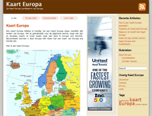 Tablet Screenshot of kaarteuropa.net